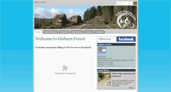 Desktop Screenshot of gisburnbiketrails.com